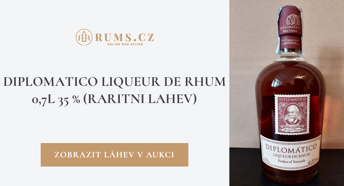 Diplomatico liqueur de rhum – Rhum du Vénézuela – 35%